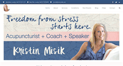 Desktop Screenshot of kristinmisik.com